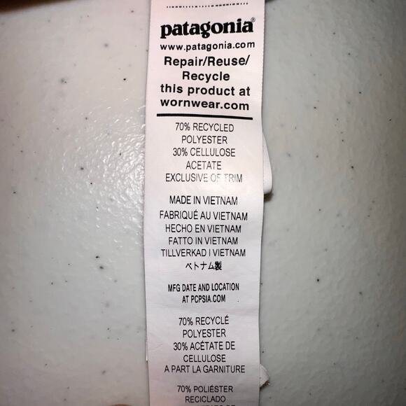 Patagonia Mens Size XXL Green Capaline Cool Trail Short Sleeve Pullover Shirt - Picture 5 of 7